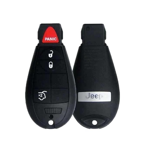 Oem 2009-2013 Jeep Grand Cherokee / 4-Button Keyless Go Fobik / PN: 68051664AH / IYZ-C01C (OEM) RSK-FBK011-KG - main